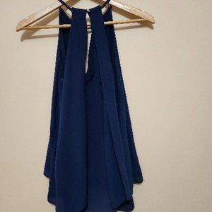 Beautiful Blue Flyaway Banana Republic, Tank top blouse, Size XS